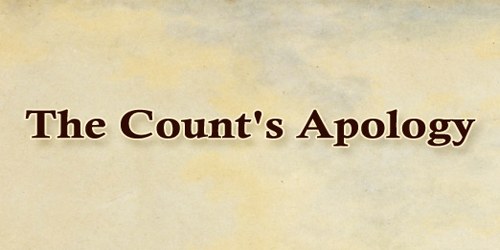 The Count’s Apology