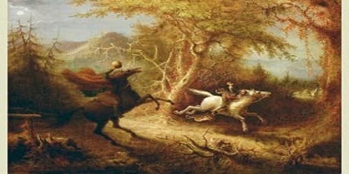 Ichabod Crane and the Headless Horseman