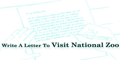 Write A Letter To Visit National Zoo