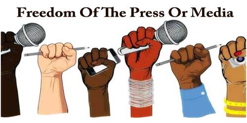 Freedom Of The Press Or Media (Paragraph)