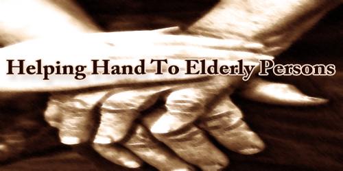 Helping Hand To Elderly Persons