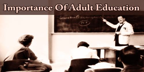 Importance Of Adult Education