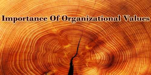 Importance Of Organizational Values