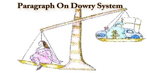 Paragraph On Dowry System - Assignment Point