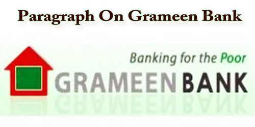 Paragraph On Grameen Bank
