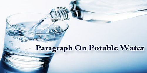 Paragraph On Potable Water