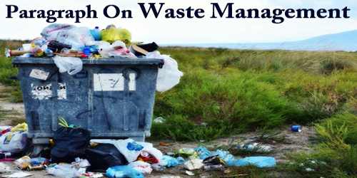 Waste Management (Paragraph)