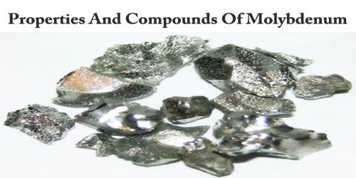 Properties And Compounds Of Molybdenum