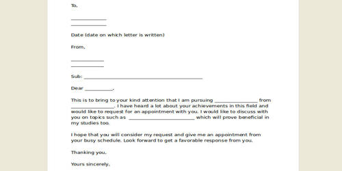 Sample Response to the Appointment Letter
