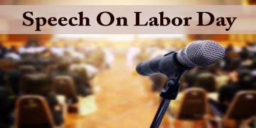Speech On Labor Day