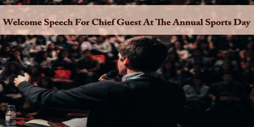 chief guest introduction speech example