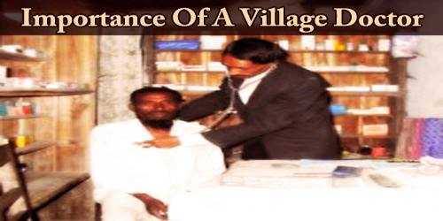 Importance Of A Village Doctor