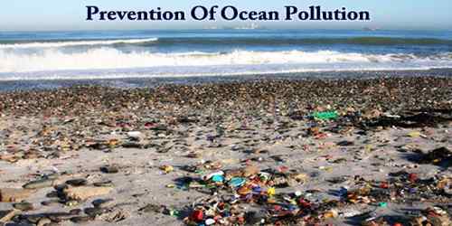 Prevention Of Ocean Pollution
