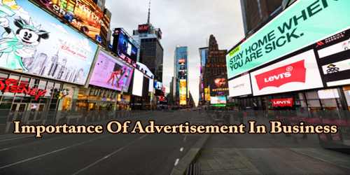 Importance Of Advertisement In Business