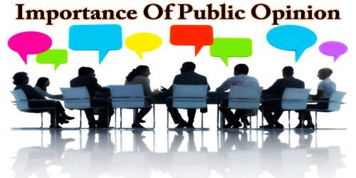Importance Of Public Opinion