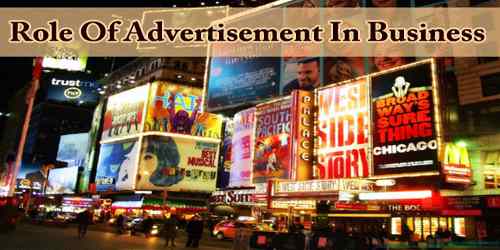 Role Of Advertisement In Business
