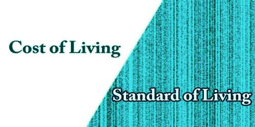 Difference Between Cost of Living And Standard of Living