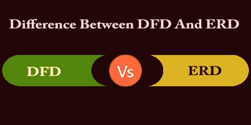 Difference Between DFD And ERD