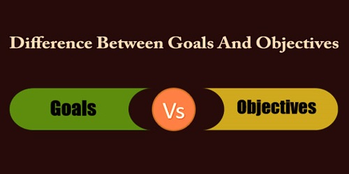 Difference Between Goals And Objectives