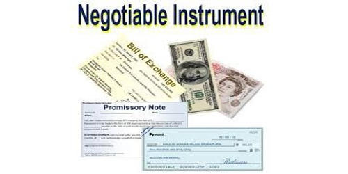 Negotiable Instrument (Document)