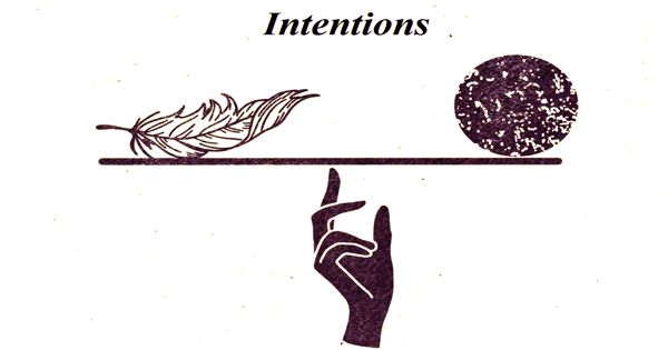 Intentions – an Open Speech