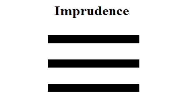 Imprudence – an Open Speech