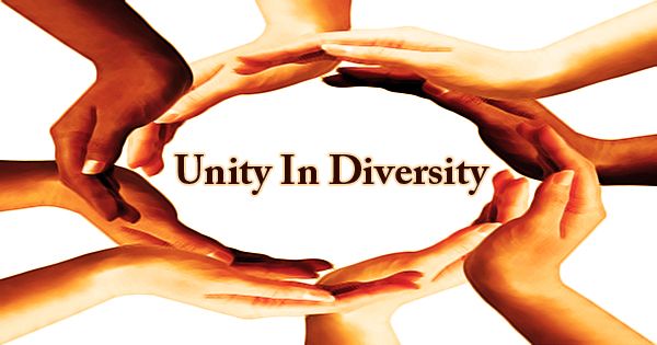 Unity In Diversity - Assignment Point