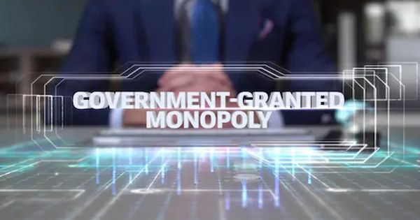 Government-granted Monopoly in economics