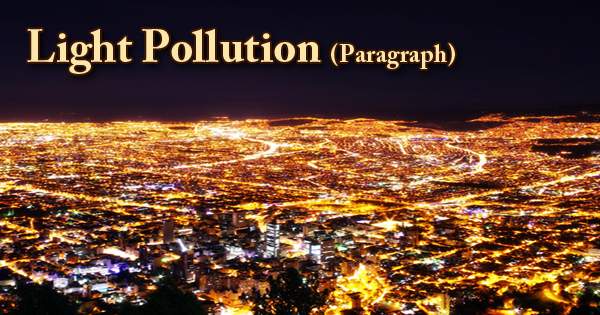 Light Pollution (Paragraph)