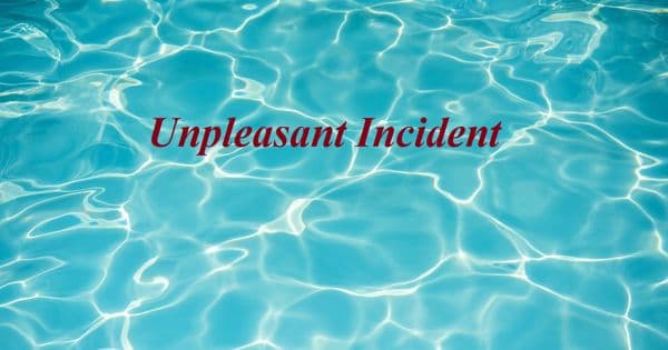 Unpleasant Incident – an Open Speech
