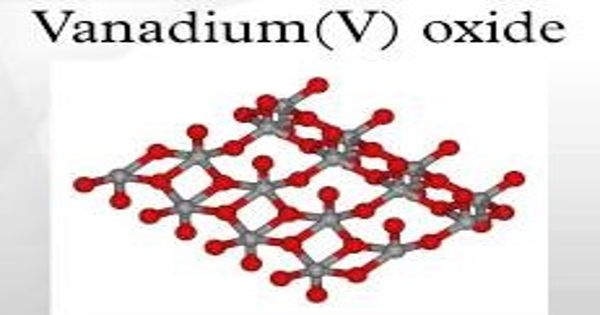 Vanadium (V) Oxide – an inorganic compound