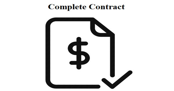 Complete Contract – an important concept from contract theory