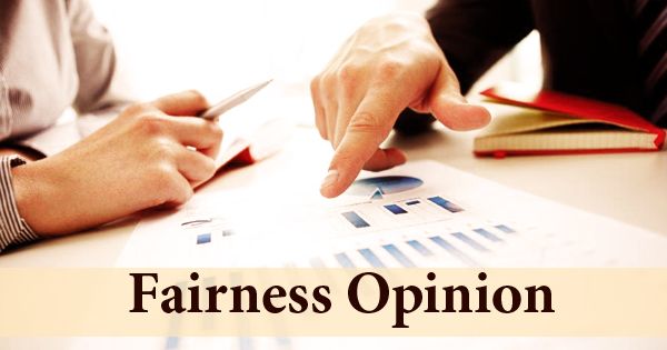 Fairness Opinion