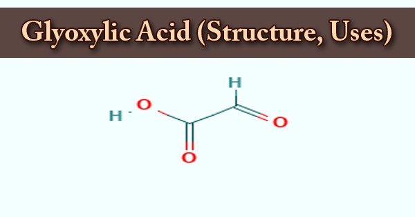 Glyoxylic Acid (Structure, Uses)