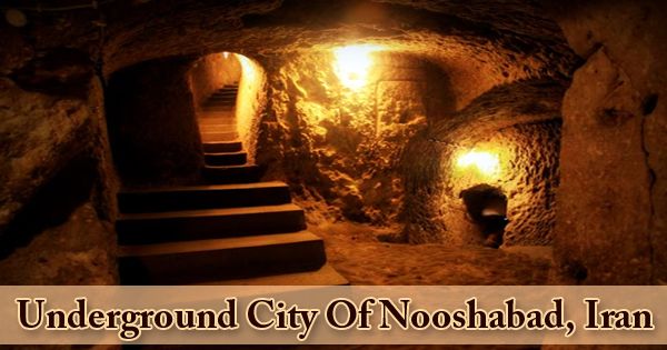 Underground City Of Nooshabad, Iran
