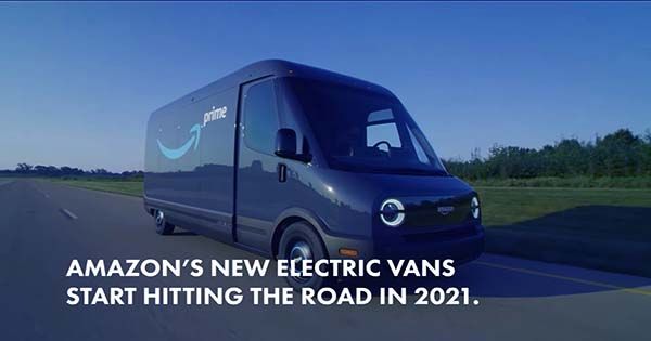 Amazon begins testing customer deliveries using Rivian electric vans