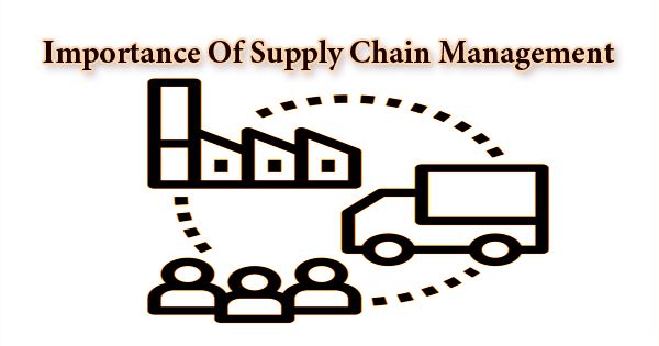 Importance Of Supply Chain Management