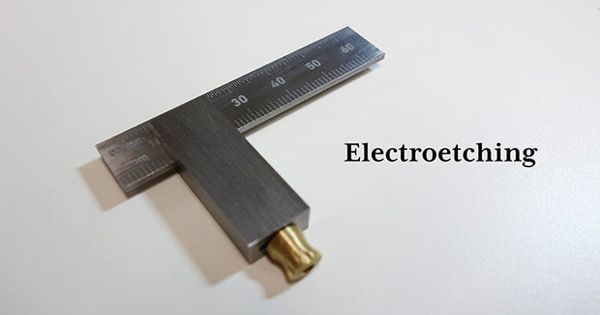 Electroetching – a metal etching process