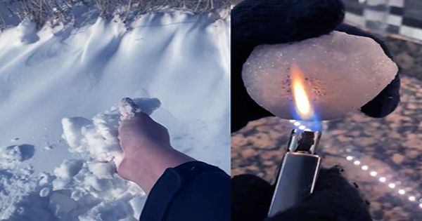 People Are Burning And Microwaving Snow To “Prove” It’s Fake – It’s Not