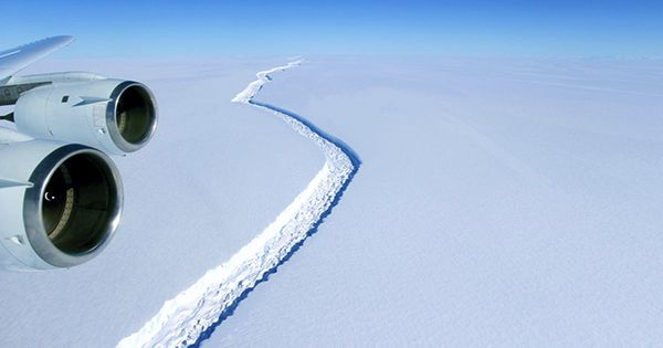 Satellite Images Reveal Close-Up Details Of Crack That Led To Mega-Iceberg In Antarctica