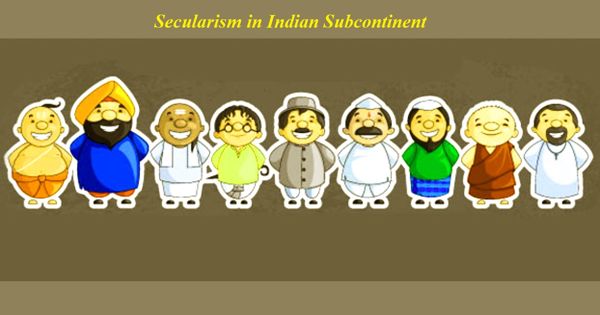 Secularism in Indian Subcontinent
