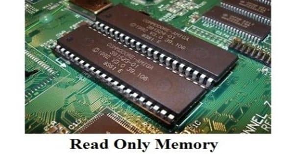 Read-only memory – a type of non-volatile memory