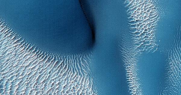 Blue Dunes on the Red Planet Makes For a Spectacular Image