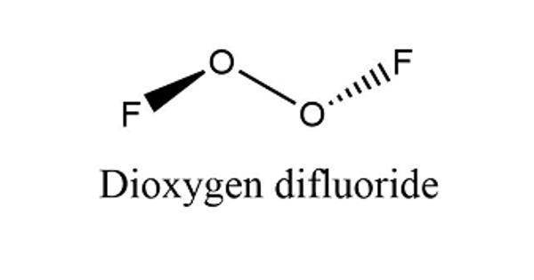 Dioxygen difluoride – a compound of fluorine and oxygen