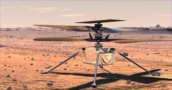 The Mars Helicopter Is Ready For Its Touchdown