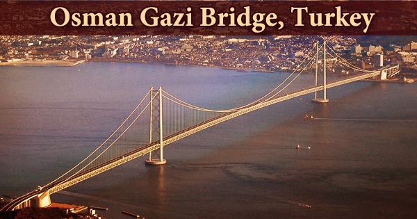 Osman Gazi Bridge, Turkey
