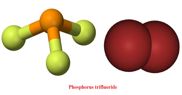 Phosphorus trifluoride – a colorless and odorless gas