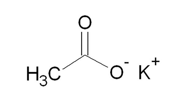Potassium Acetate – the potassium salt of acetic acid