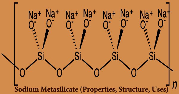 Sodium Metasilicate (Properties, Structure, Uses)