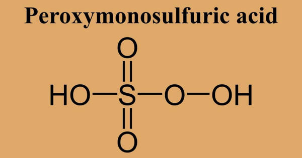 Peroxymonosulfuric acid – a sulfur oxoacid